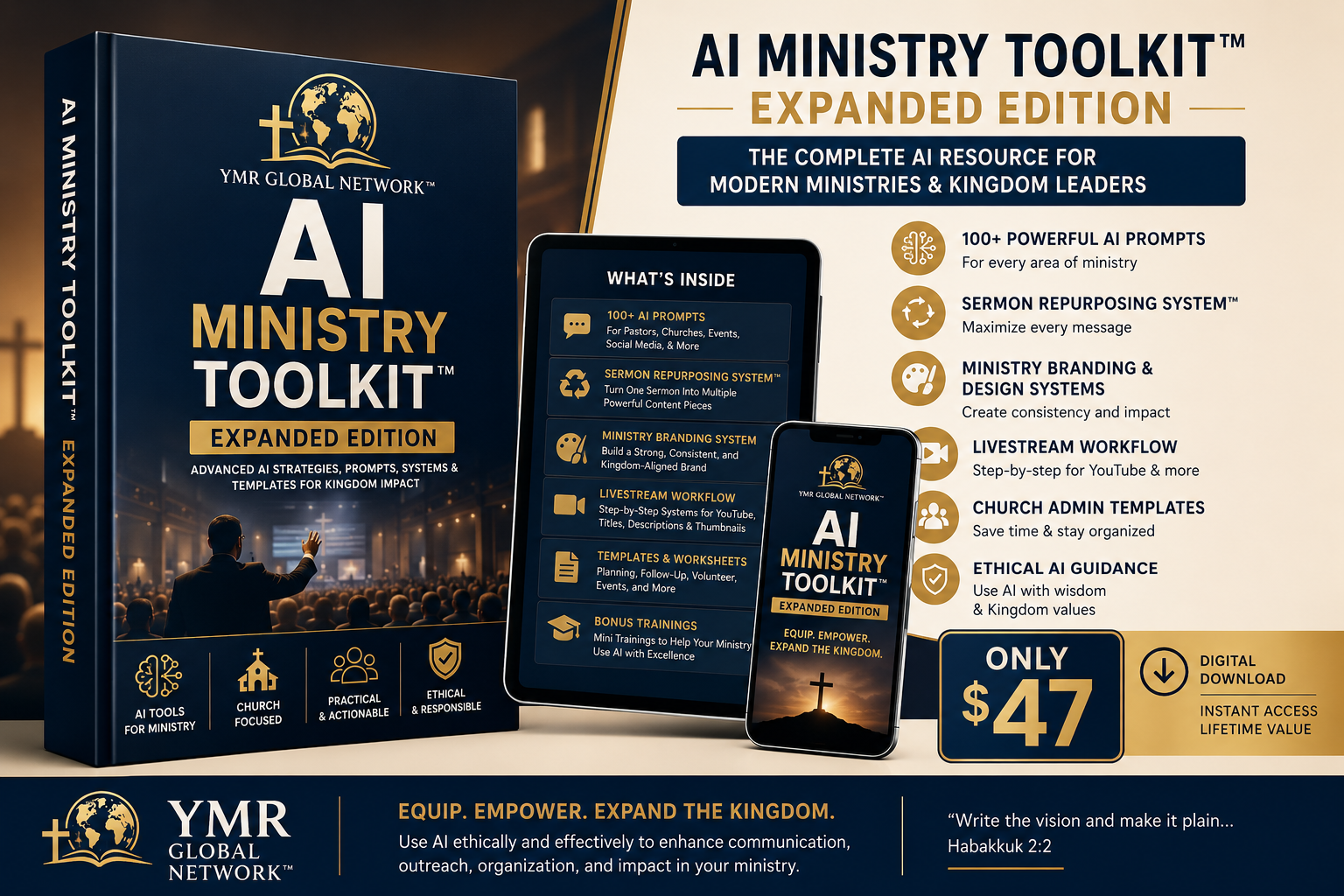 AI Ministry Toolkit™ — Expanded Edition Cover