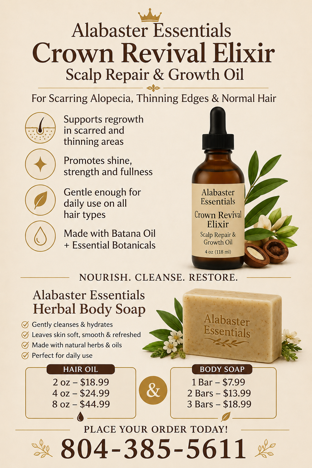Alabaster Herbal Body Soap™