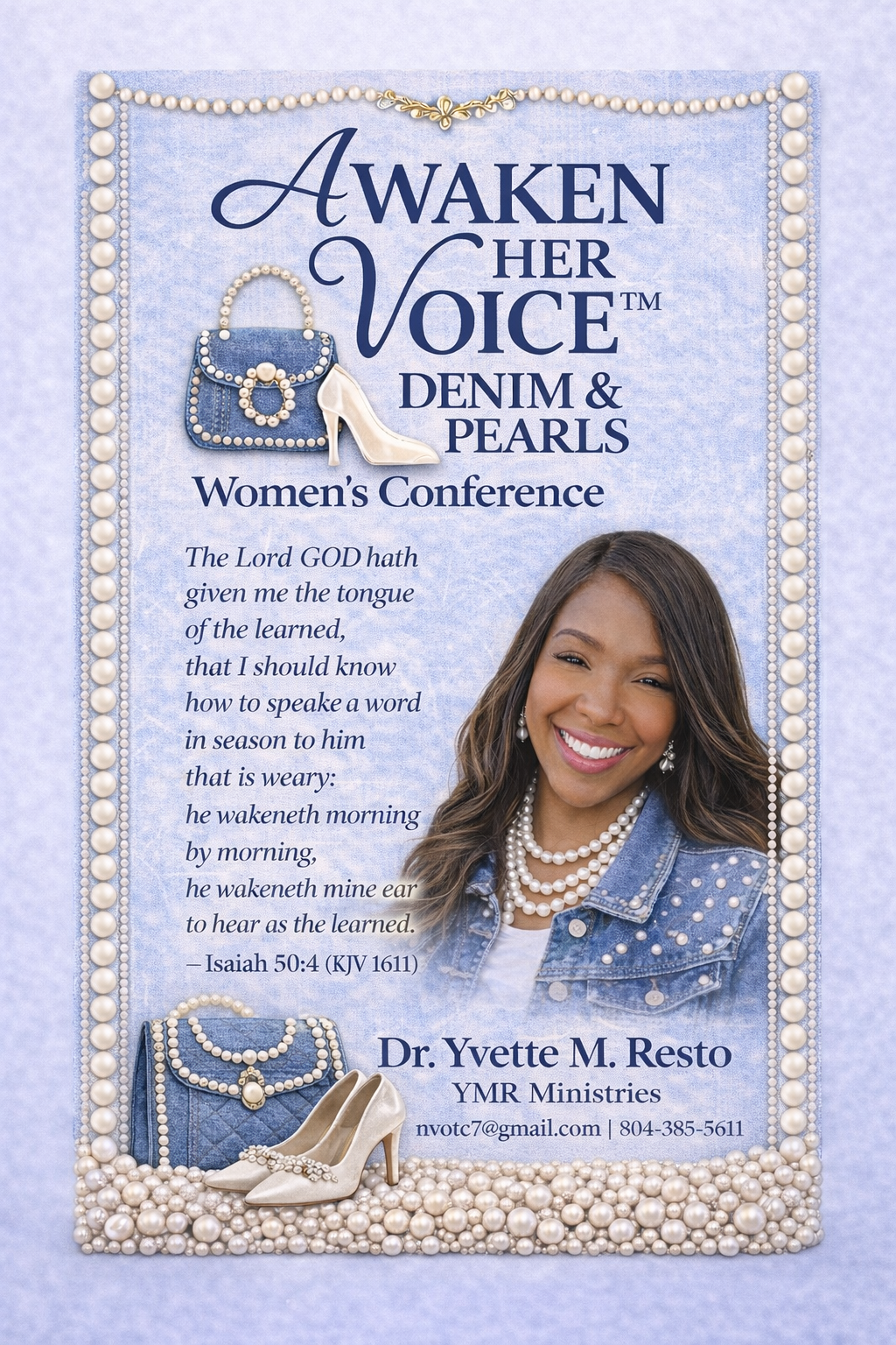 Awaken Her Voice Denims & Pearls Women's Conference