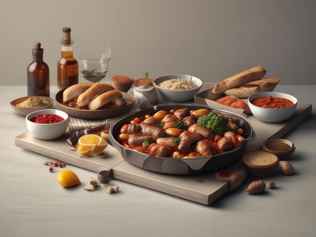 takeaway meal, Turkish grill, packed food, home dining, flavorful dishes