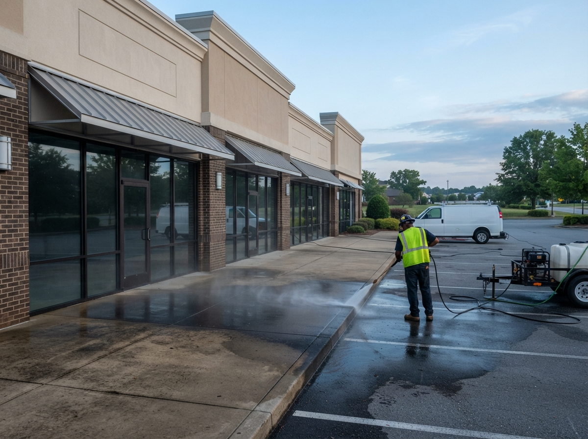 Commercial Exterior Cleaning