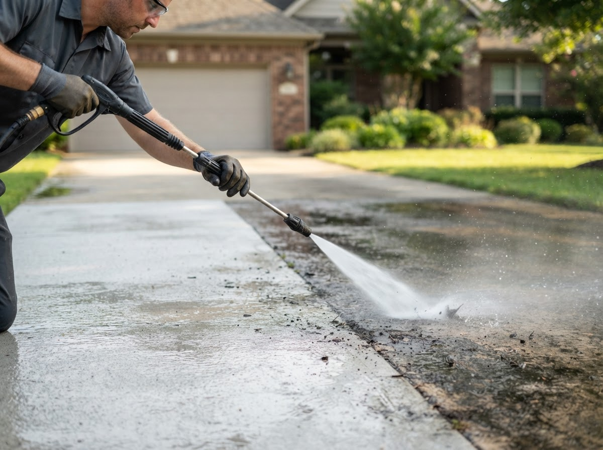 Driveway & Concrete Cleaning