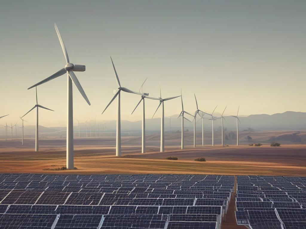 renewable energy, solar panels, wind turbines, biogas
