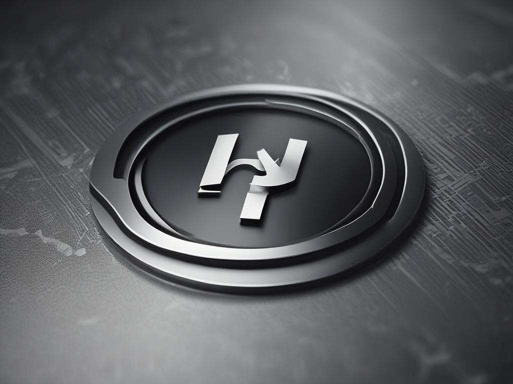 A stunning logo design showcased on a clean, modern background. The logo should be vibrant and eye-catching, emphasizing creativity and professionalism. The composition should be simple, focusing solely on the logo itself, rendered in high-resolution with hyper-realistic details, shot with a 45mm f/1.2 lens style.