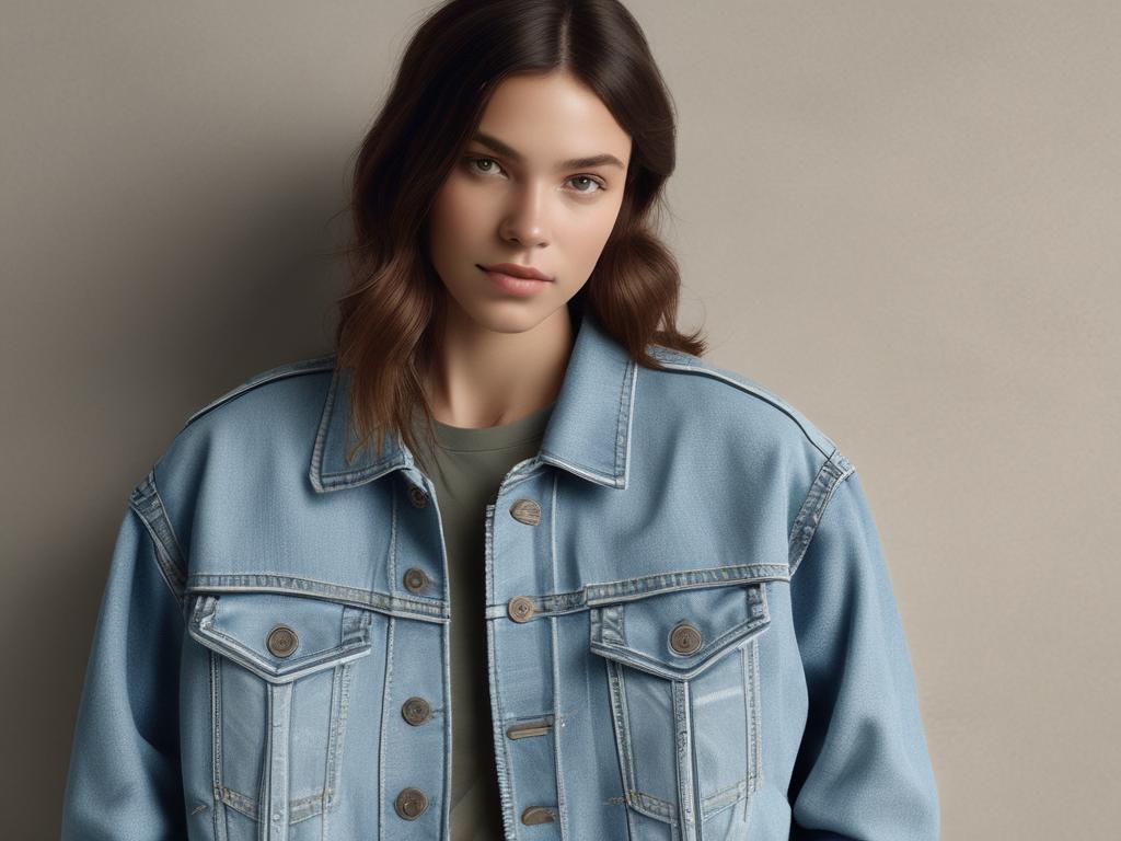 denim jacket, casual, eco friendly, women fashion