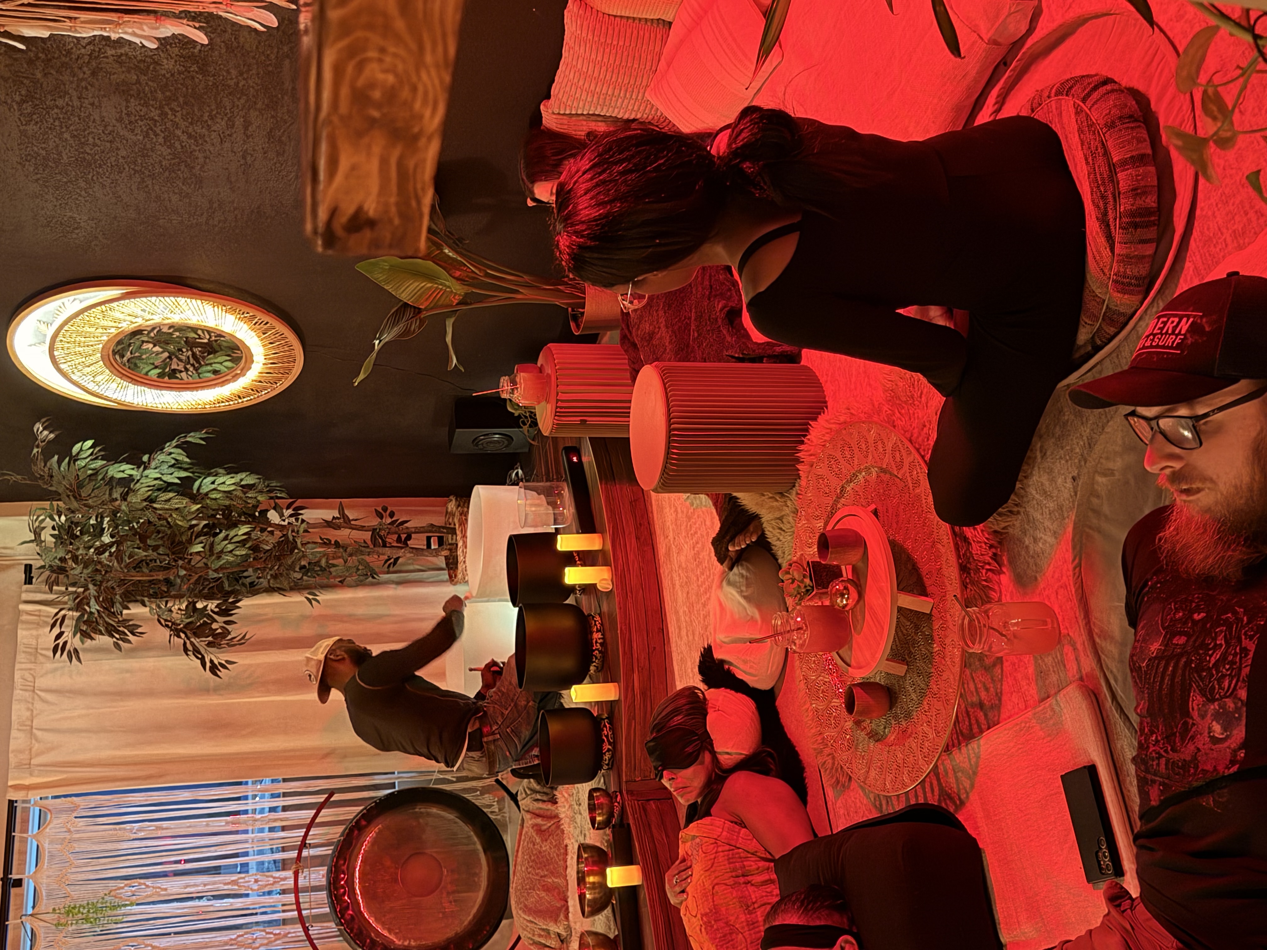 Tea service at the House