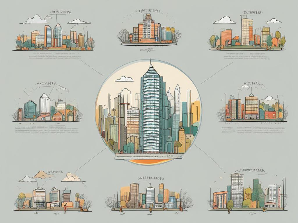 1. State-approved investments  
2. Financial stability  
3. Growth  
4. Security  
5. Graphs and charts  
6. Buildings (representing infrastructure)  
7. Diverse investment portfolio  
8. Trust  
9. Success  
10. Future outlook