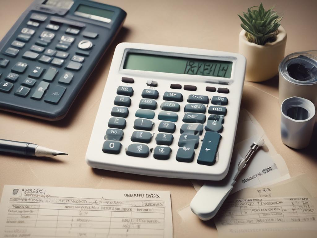 tax preparation, financial documents, calculator, professional assistance