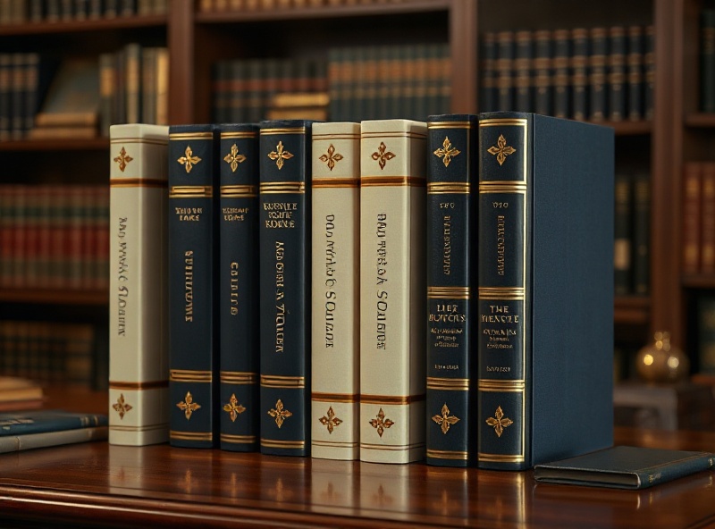 Collection of published books