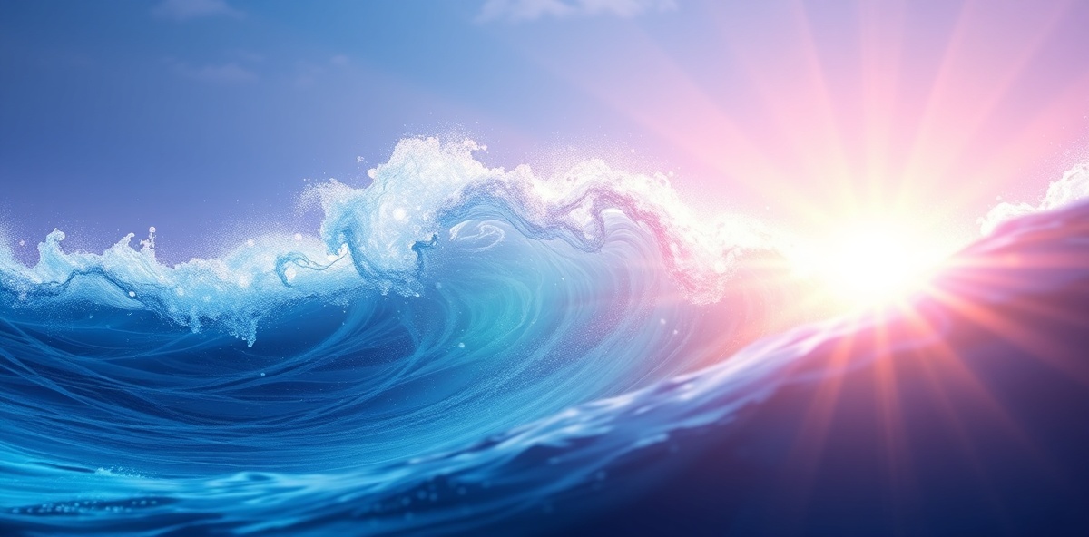 Spiritual wave background