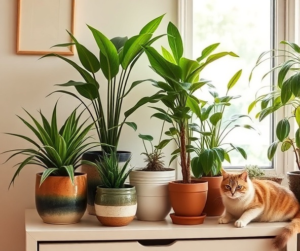Pet-safe plant collection