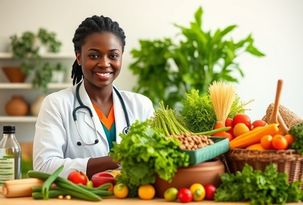 Integrative nutrition with African healthy foods and herbal remedies