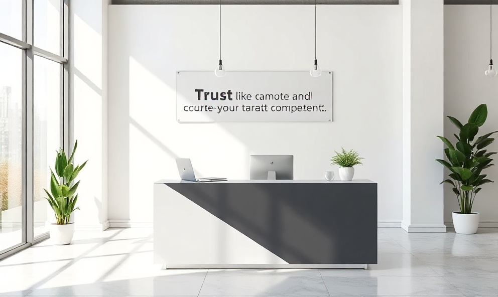 Professional real estate office
