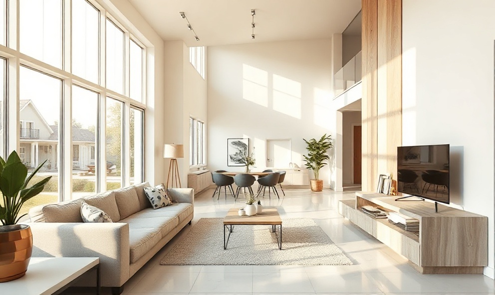 Beautiful modern home interior