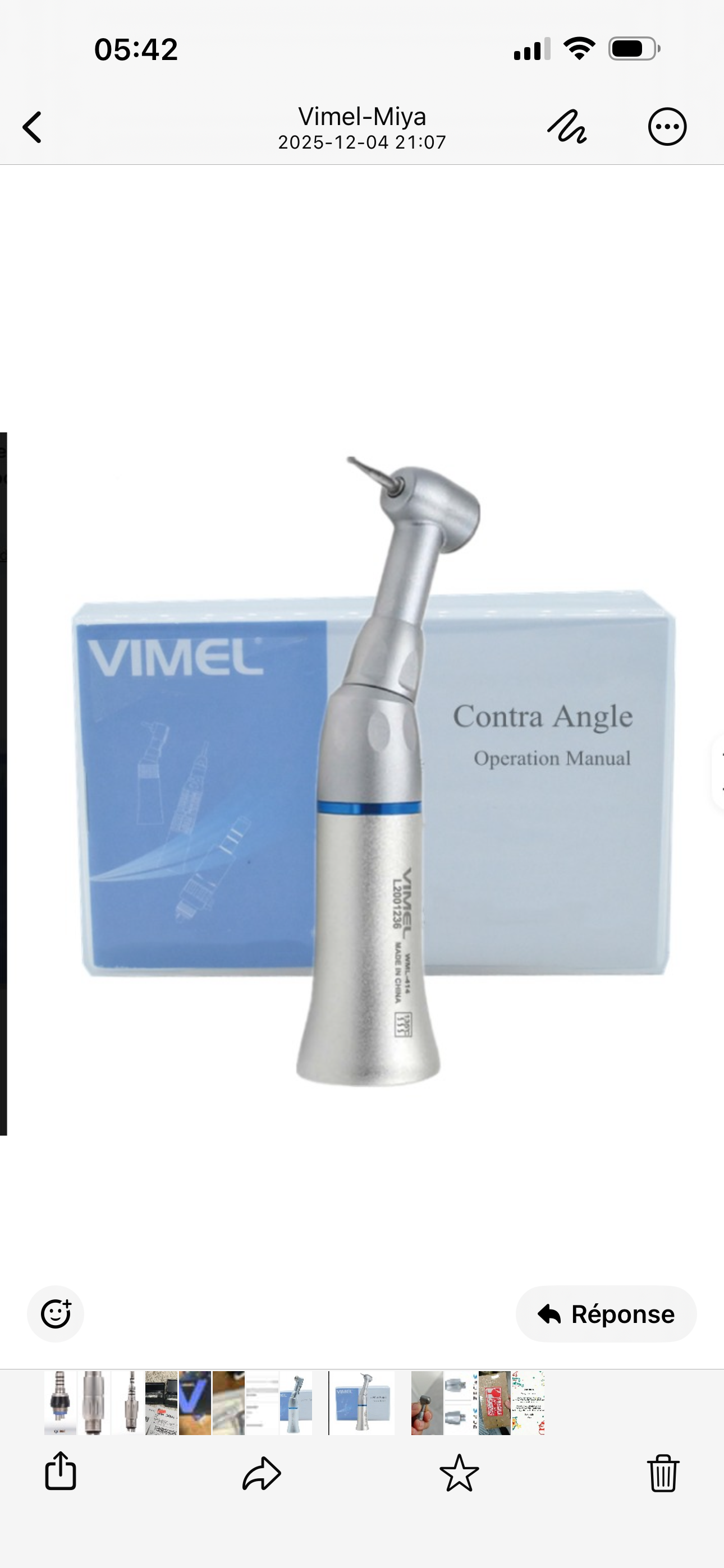 Slow Speed Contra Angle