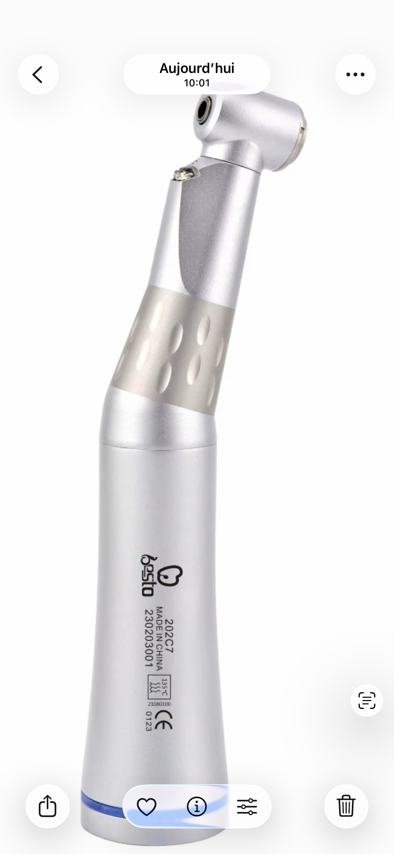 Contra Angle with E Generators LED