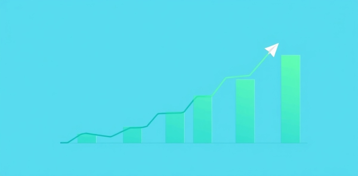 E-commerce transformation results showing growth metrics