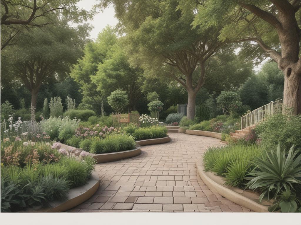garden sketches, landscape design, outdoor space, custom design