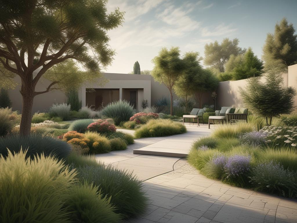 3D garden design, landscape visualization, outdoor space planning