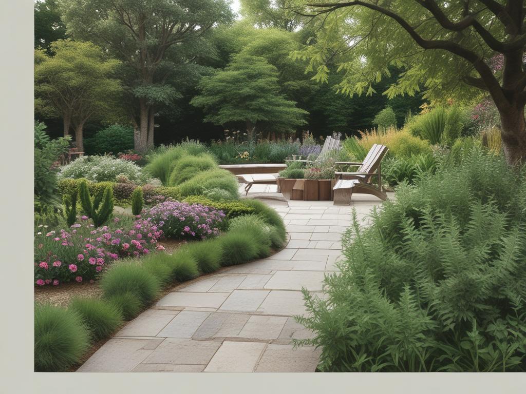 garden sketches, outdoor design, landscape planning