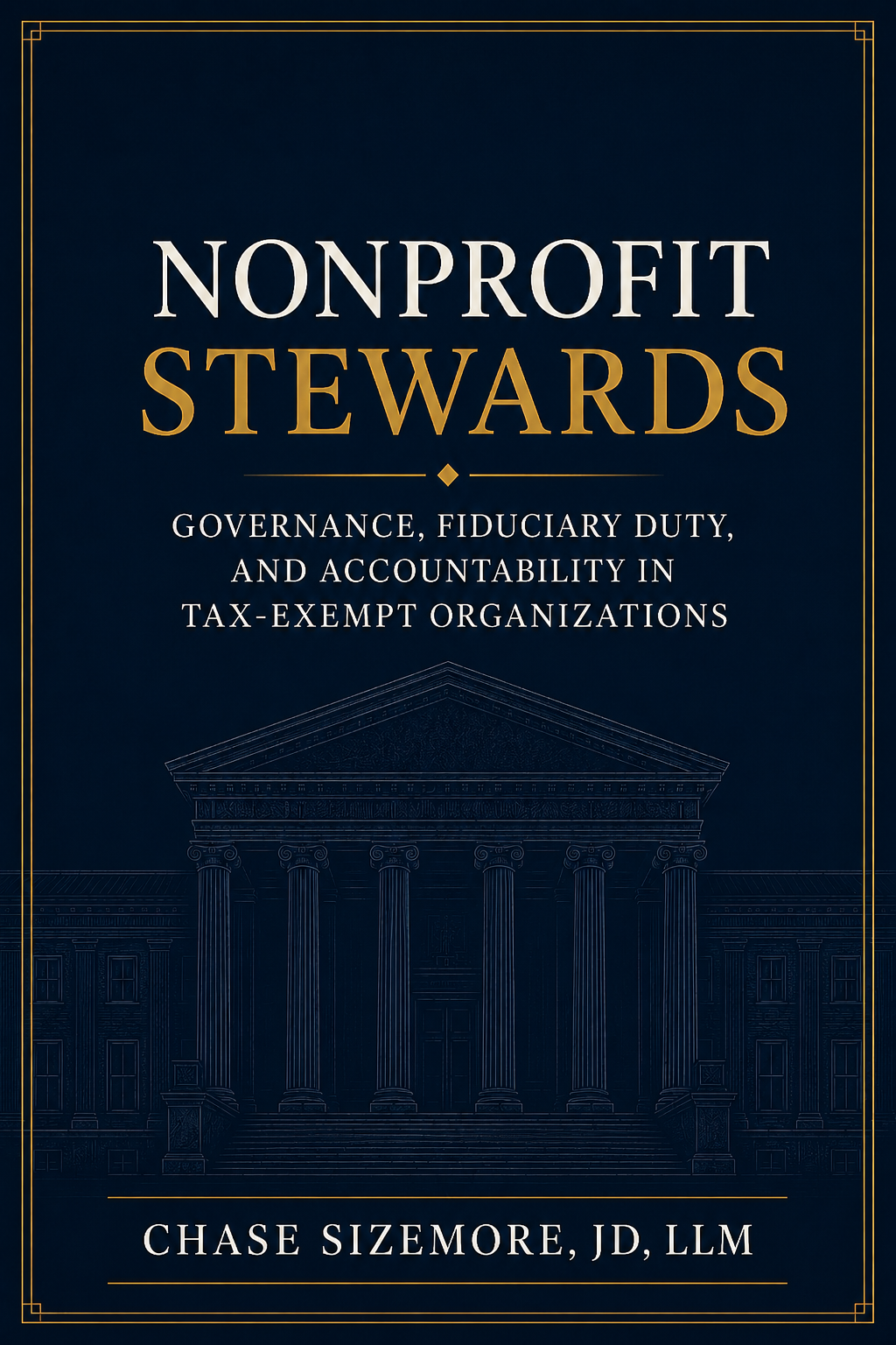 Nonprofit Stewards forthcoming book cover