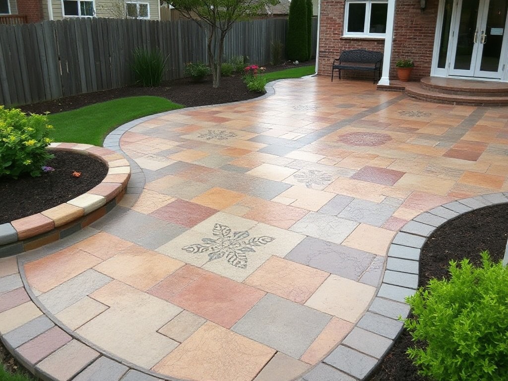 Decorative patio project