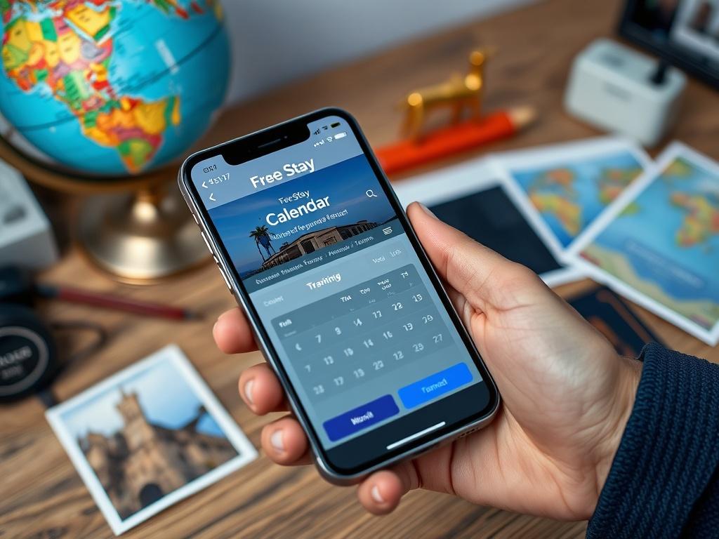 A visually appealing close up shot of a smartphone displaying