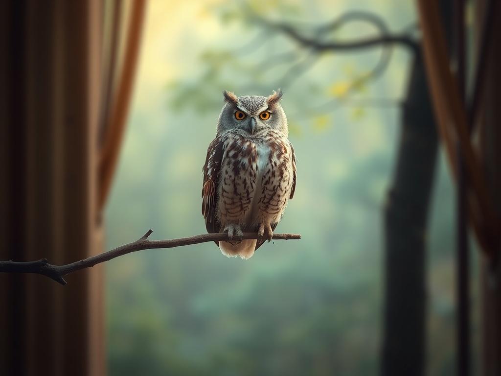 A serene and inviting space with soft lighting, featuring a