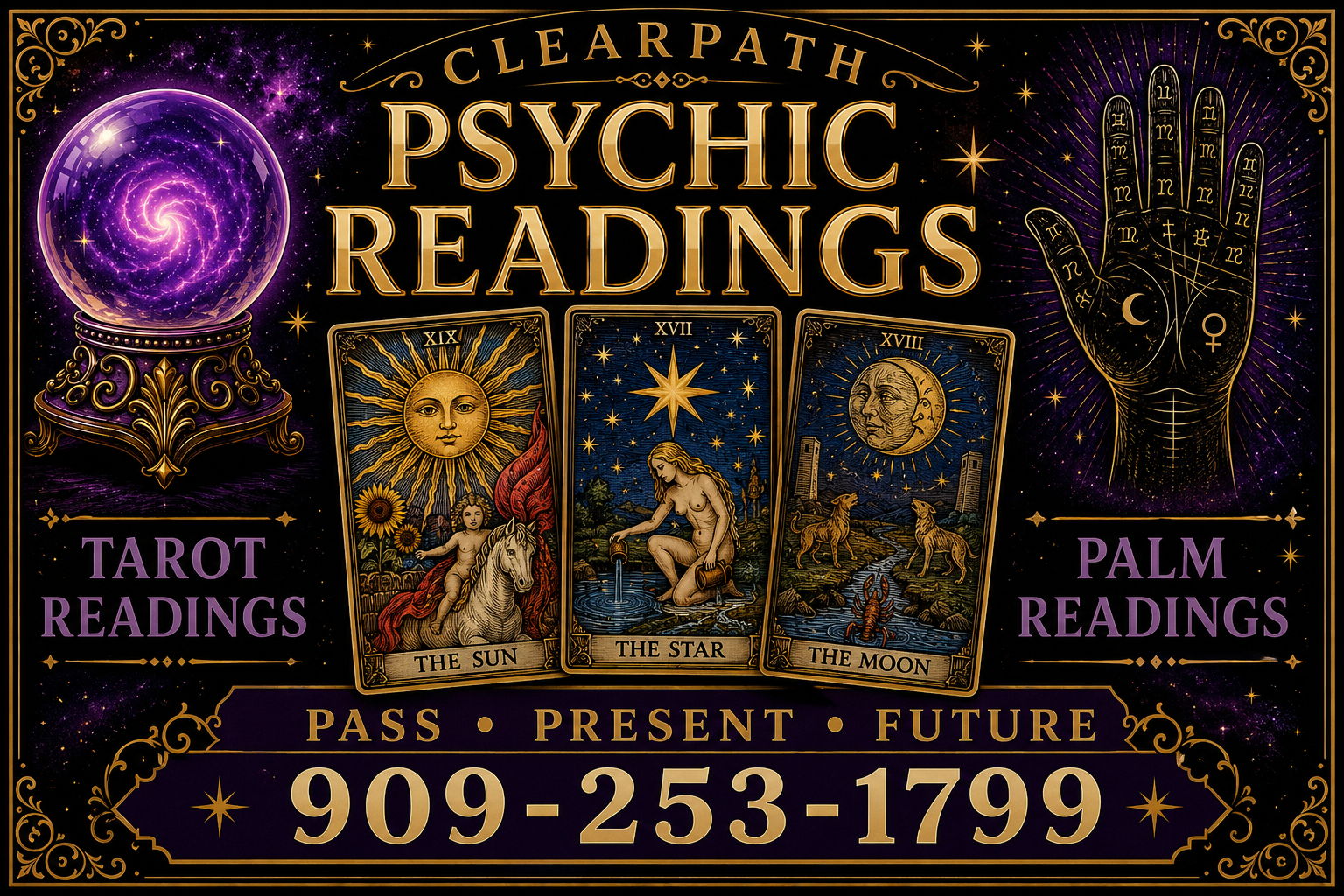 Spiritual mystical background