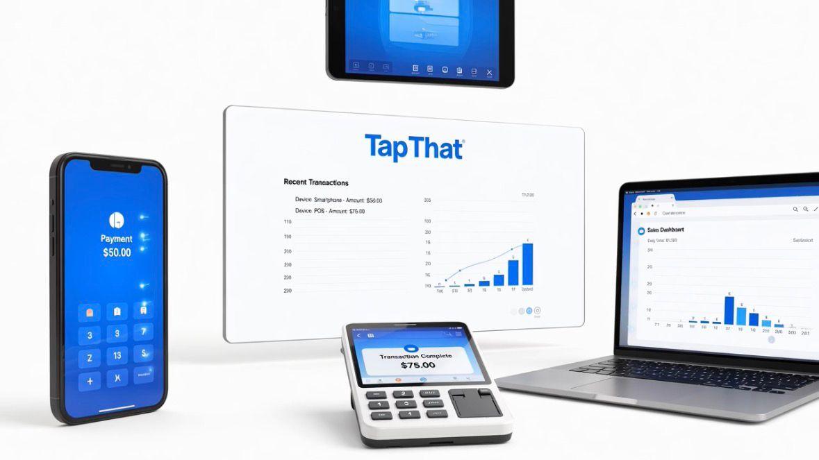 TapThat Premium Commerce Dashboard with Analytics and Customer Insights