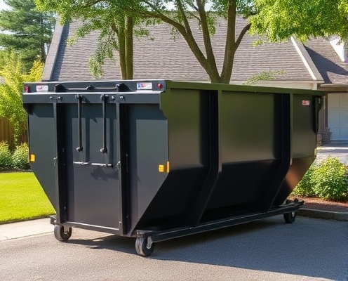 Industrial dumpster rental for major cleanouts