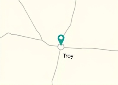 Location illustration for Troy, Michigan.