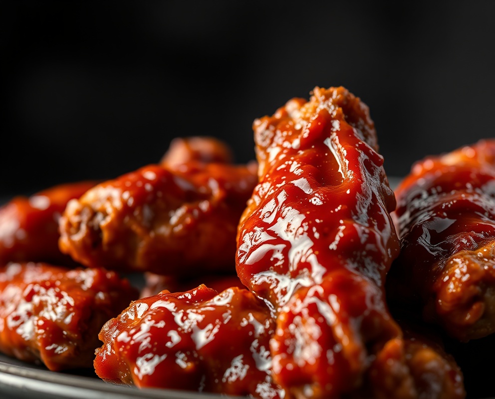 Crispy chicken wings