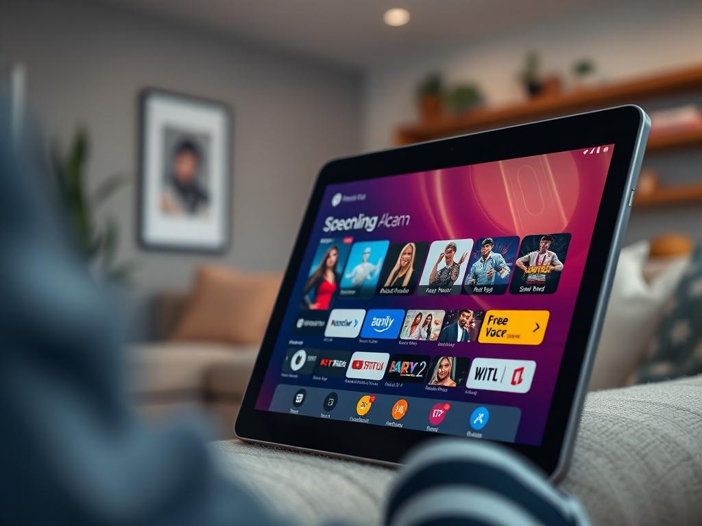 A close up shot of a digital tablet displaying the