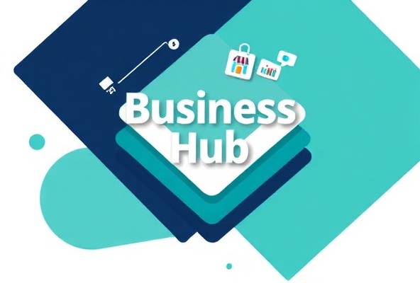 Business Hub Illustration