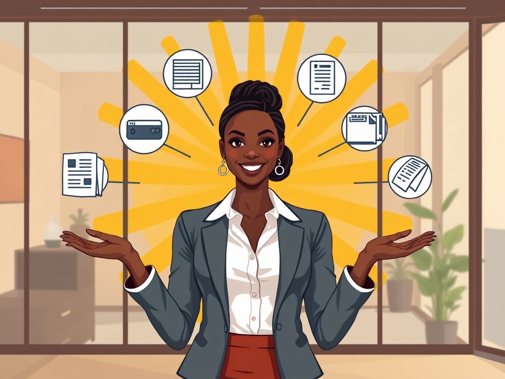 Business Hub Illustration