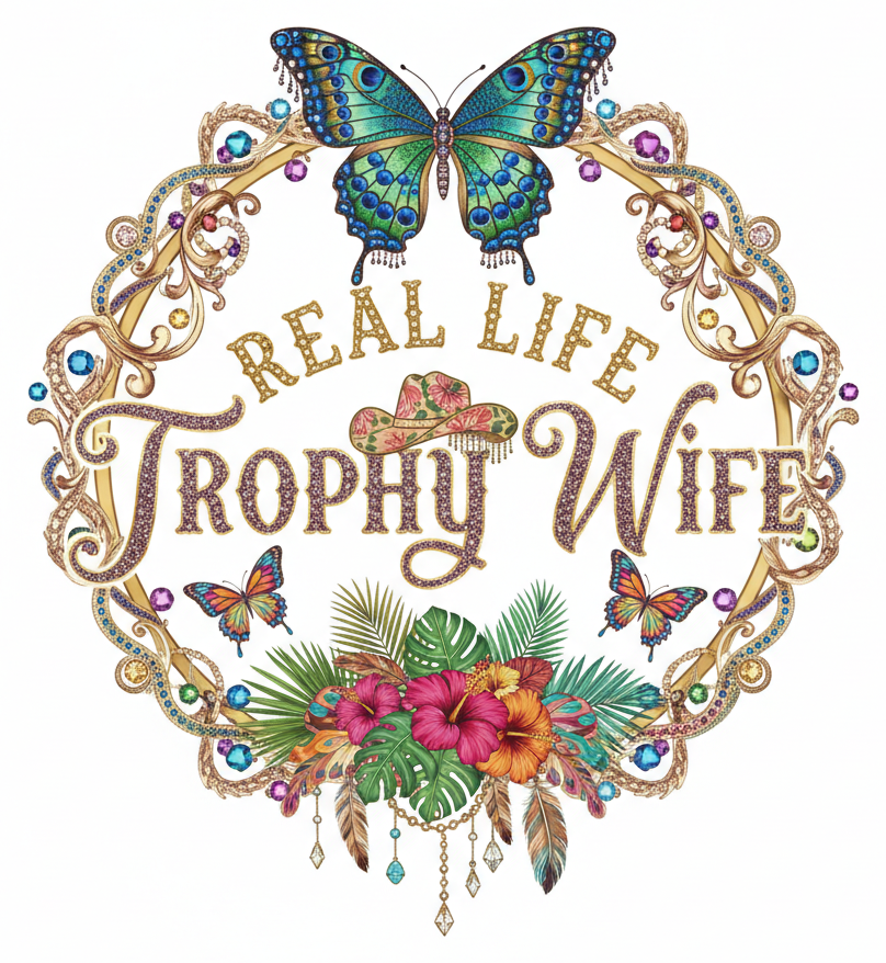 REAL LIFE TROPHY WIFE logo