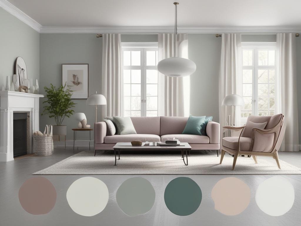 interior painting, home makeover, fresh paint, living room, color transformation