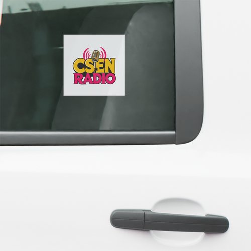 CSEN RADIO WINDOW DECALS