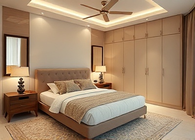 Bedroom after transformation