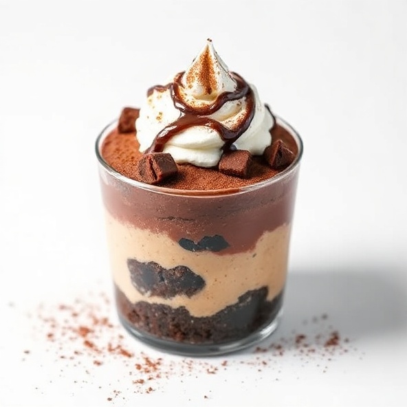Brownie Cheesecake Cup