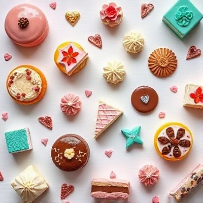 Assorted desserts
