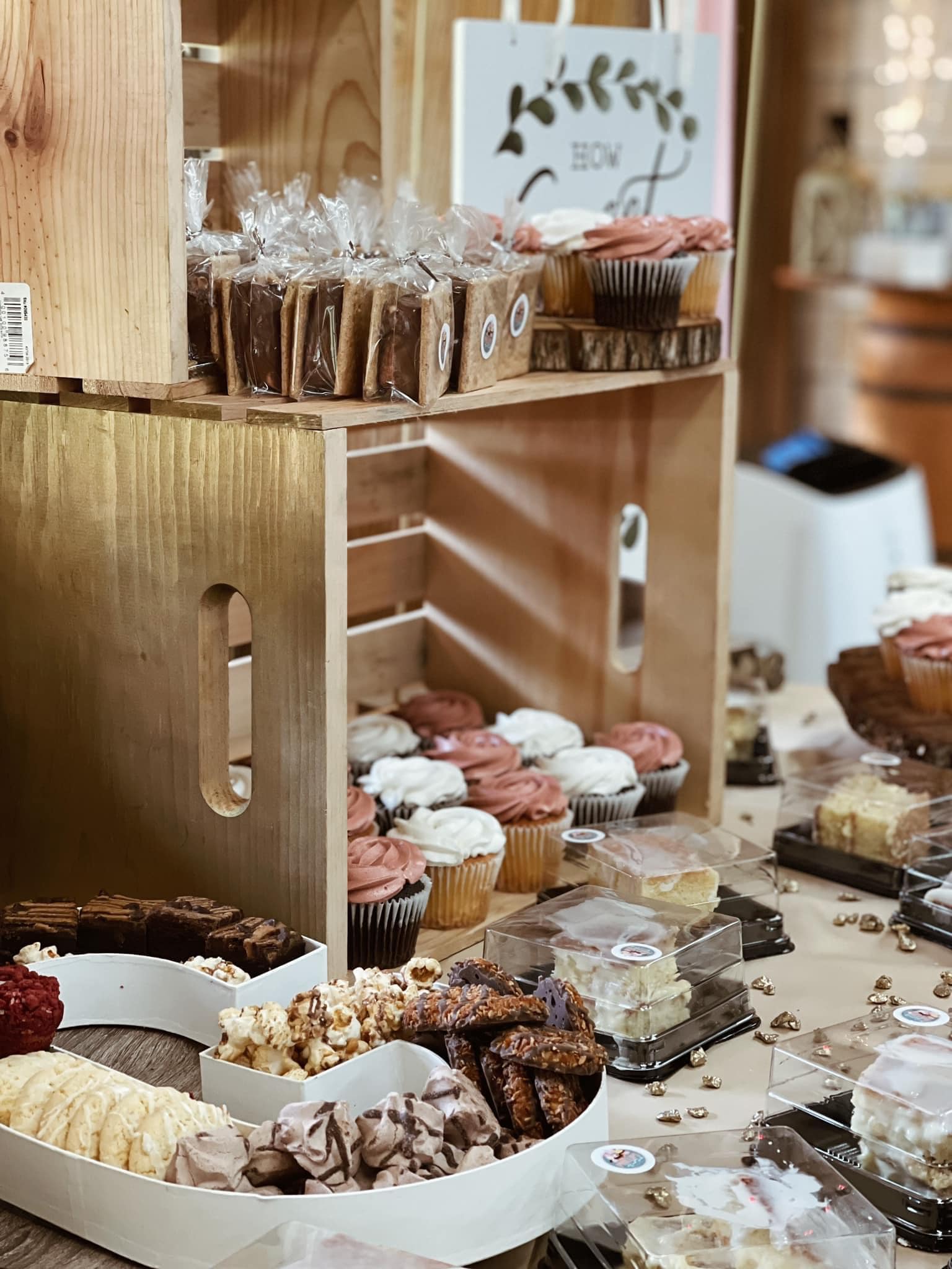 Catering gallery display