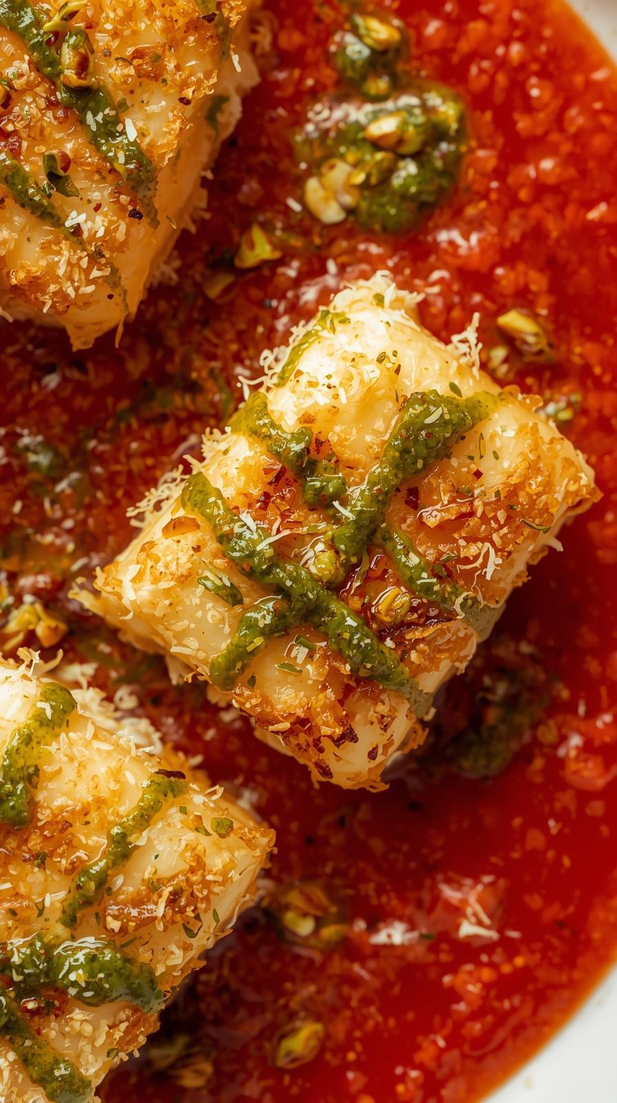baked feta in kadaifi with honey-pistachio dressing on a bed of tomato coulis (2).jpg