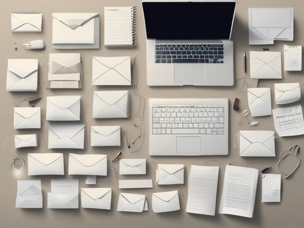 organized inbox, email management, professional communication