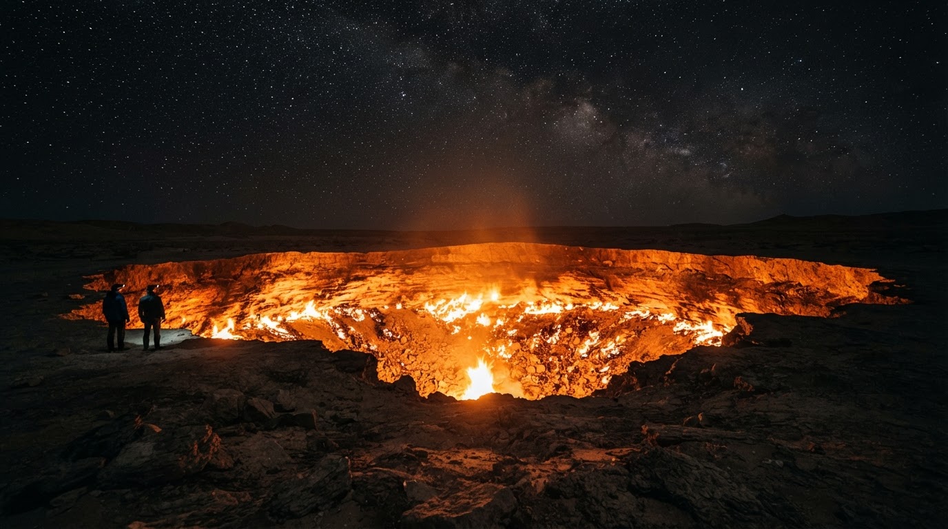 The Door to Hell: Inside the Darvaza Gas Crater