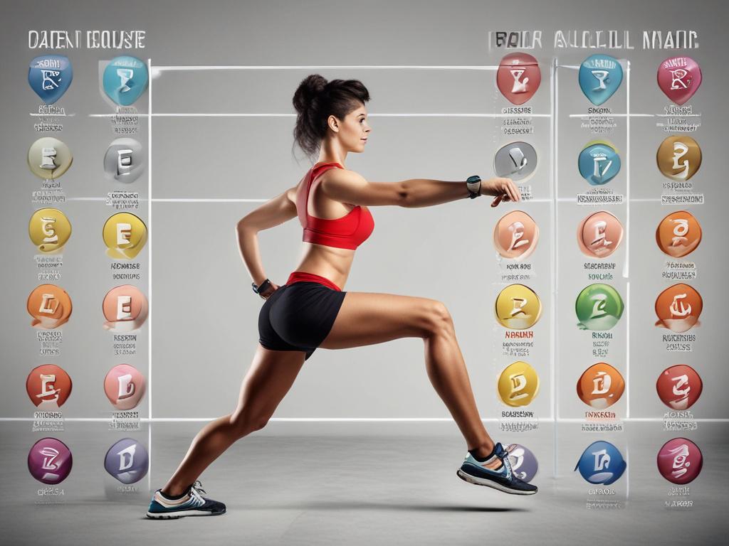 1. Fitness
2. Personal training
3. Motivation
4. Strength
5. Growth
6. Progress
7. Empowerment
8. Transformation
9. Coach and client
10. Customized program
11. Target goals
12. Dynamic movement
13. Representation of diversity
14. Success
15. Inspiration