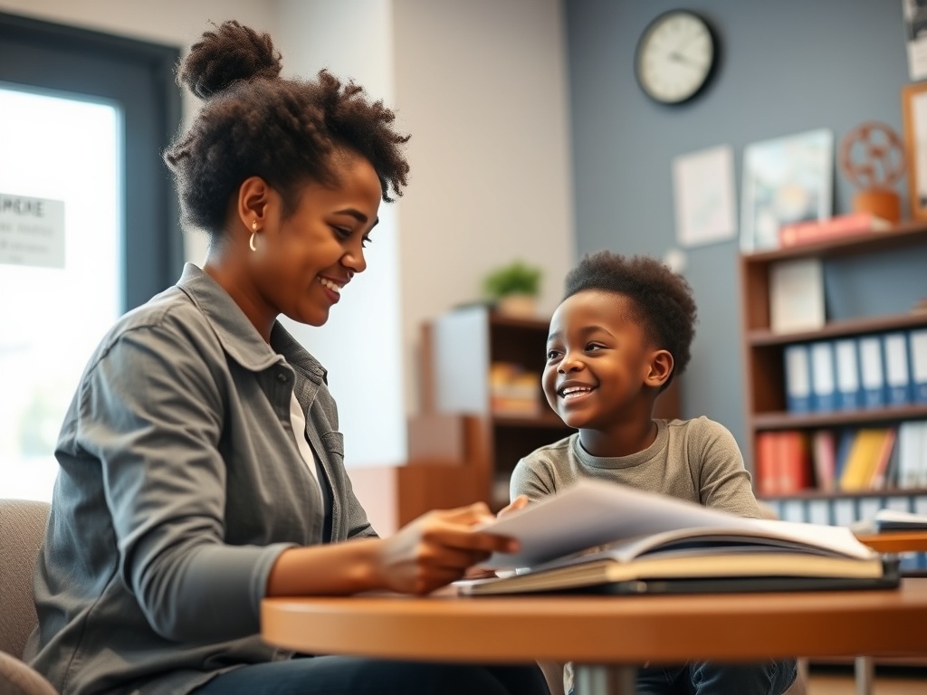 One-on-one academic support session