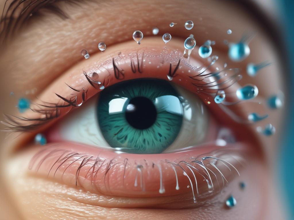 A hyper realistic close up shot of a nano filtration