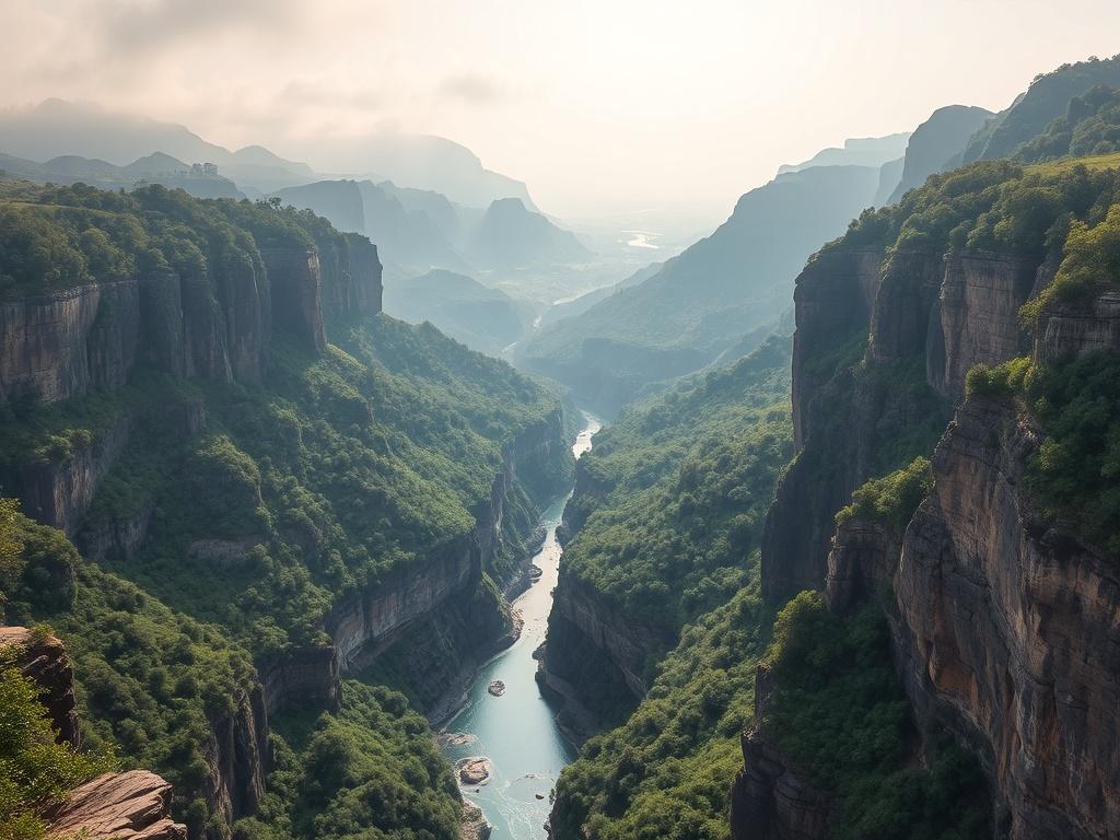 A realistic high resolution capturing the expansive view from God’s